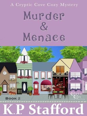 cover image of Murder & Menace (Cryptic Cove Cozy Mystery Series Book 2)